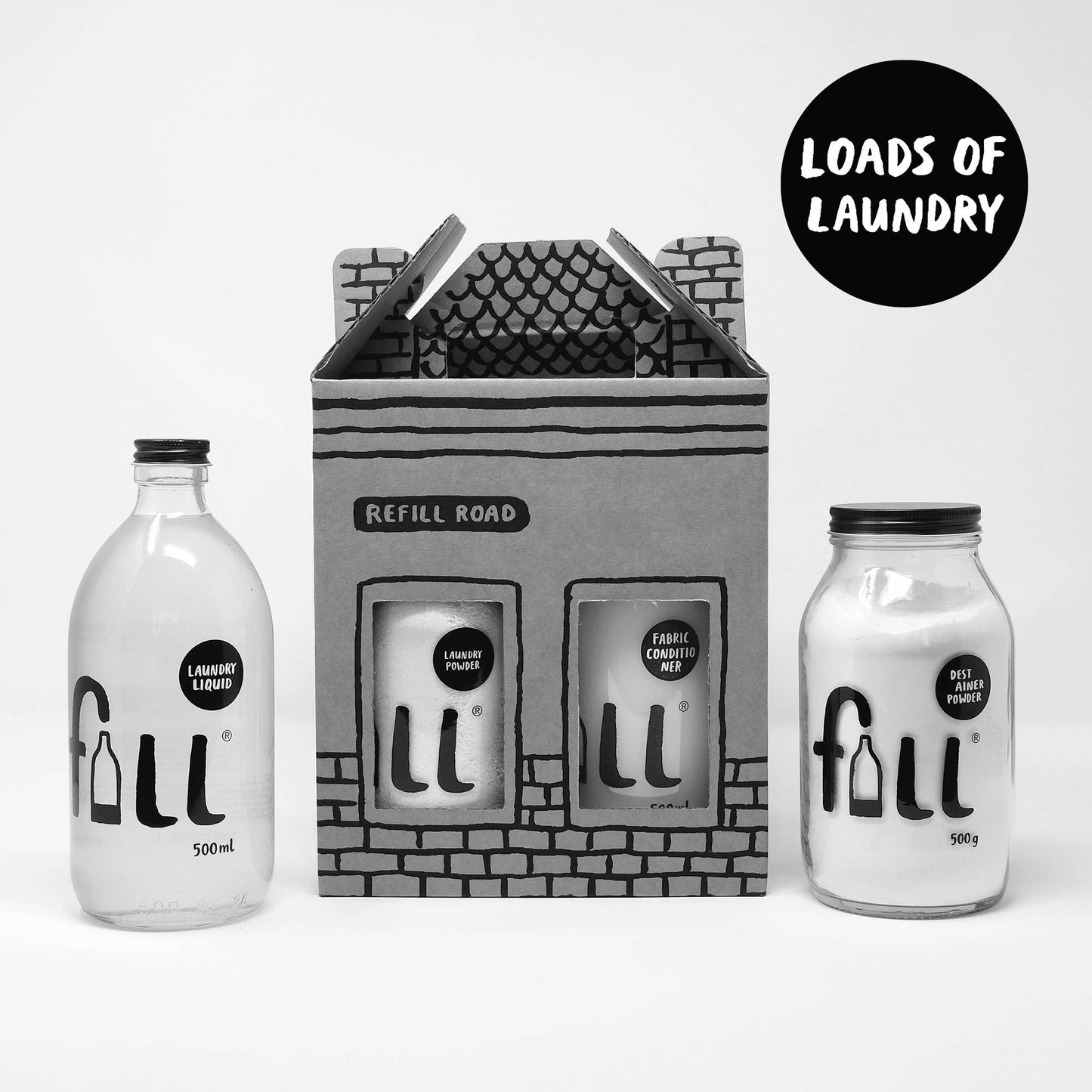 Loads of laundry - Plastic free laundry essentials gift kit