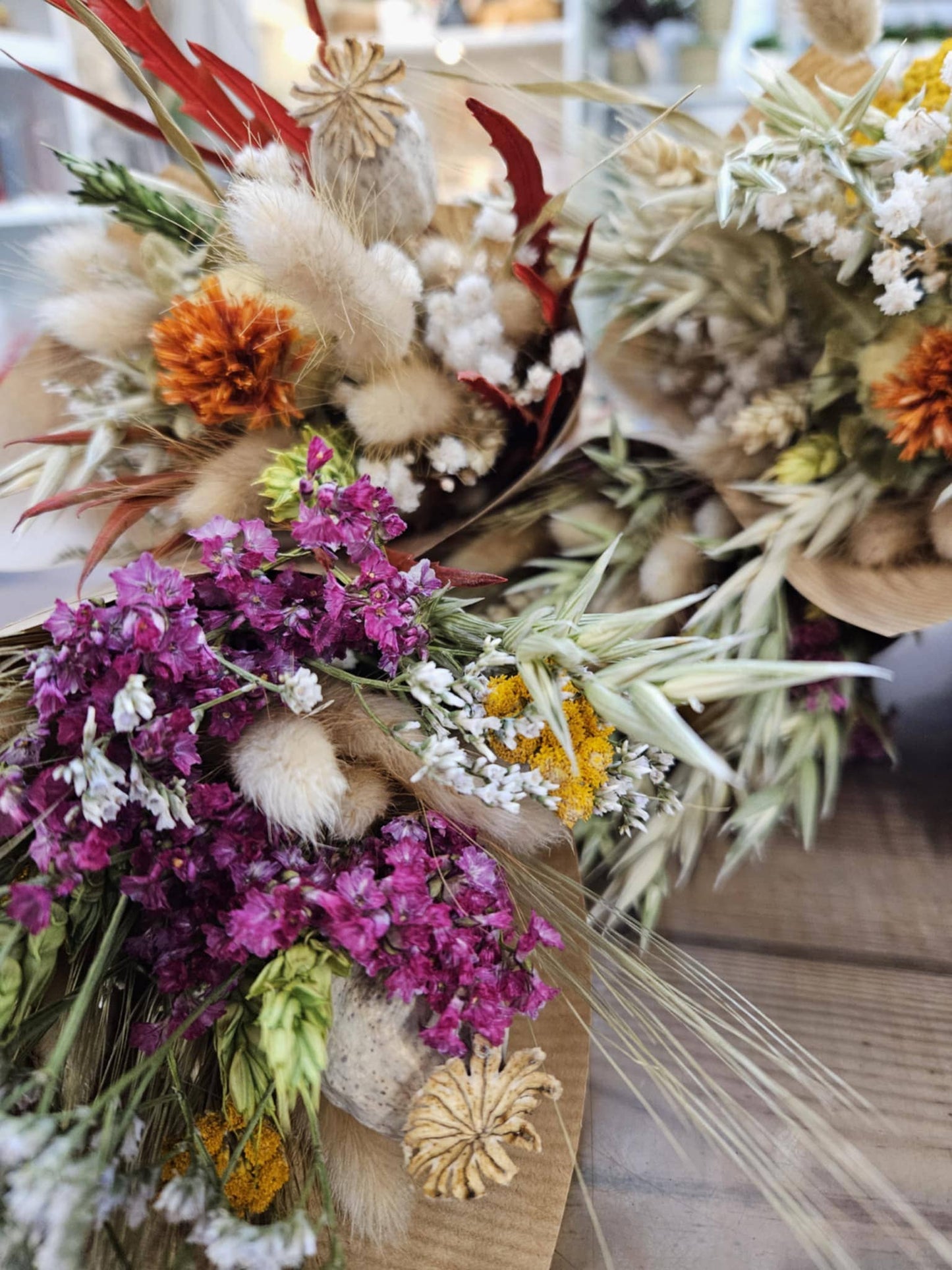 Mini Dried Flower Bunches