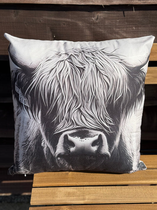Highland Cow Cushion 50 x 50