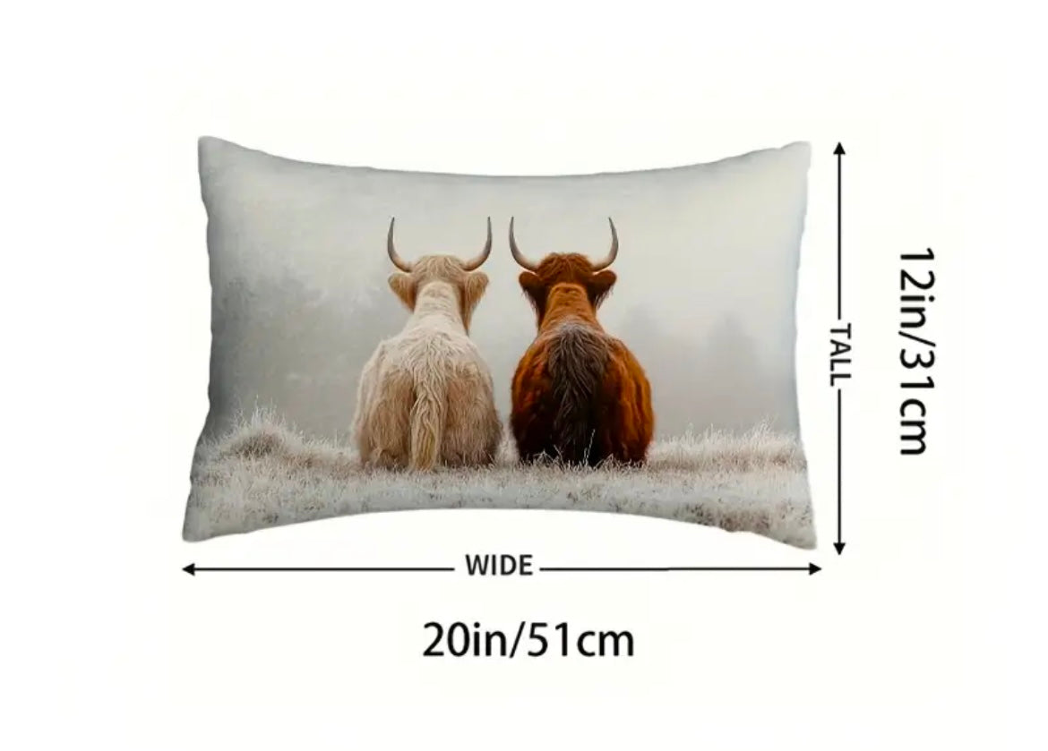 Highland Cows Cushion 30 x 50