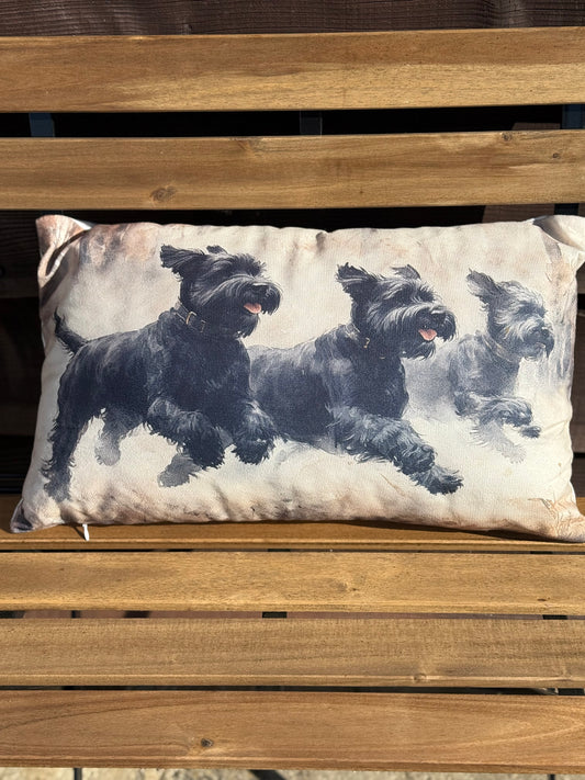 Scottish Terrier Cushion 30 x 50