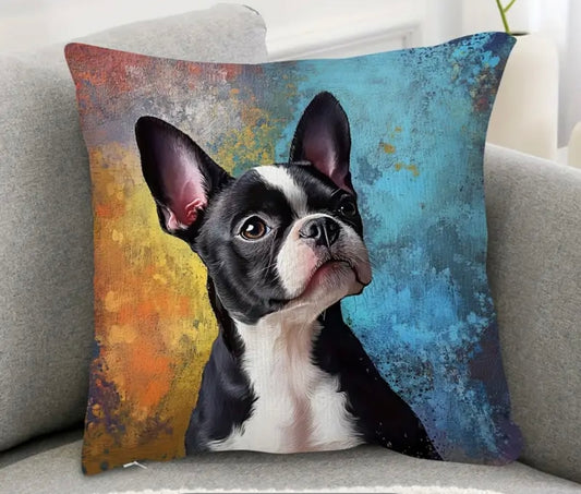 French Terrier Cushion 45 x 45