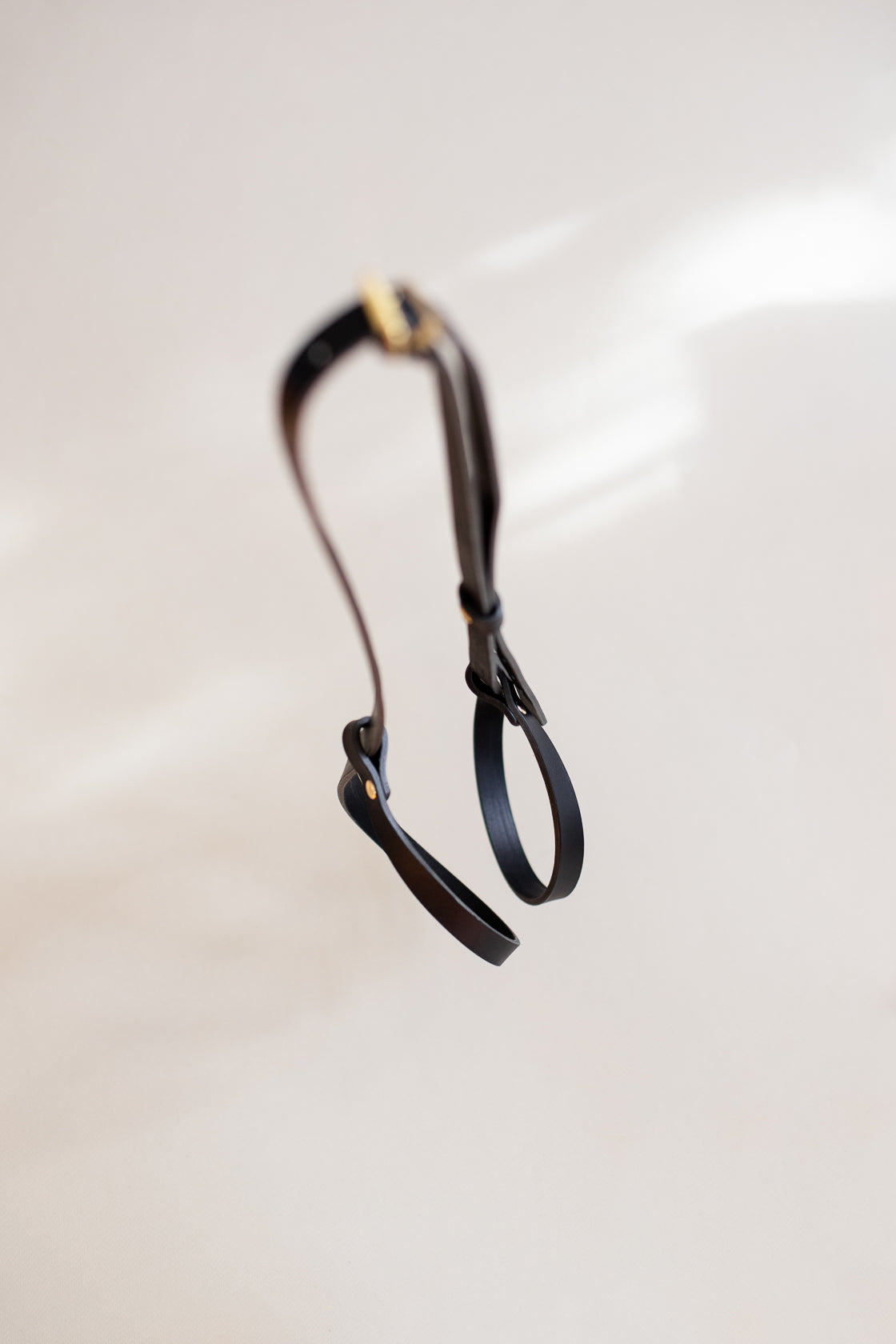 Leather mat strap