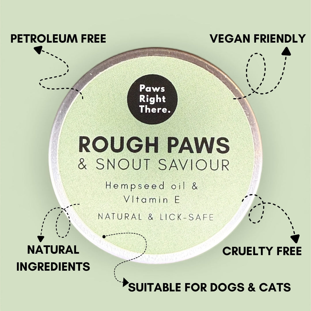 Rough Paws & Snout Saviour Balm| 100% Natural | Unscented