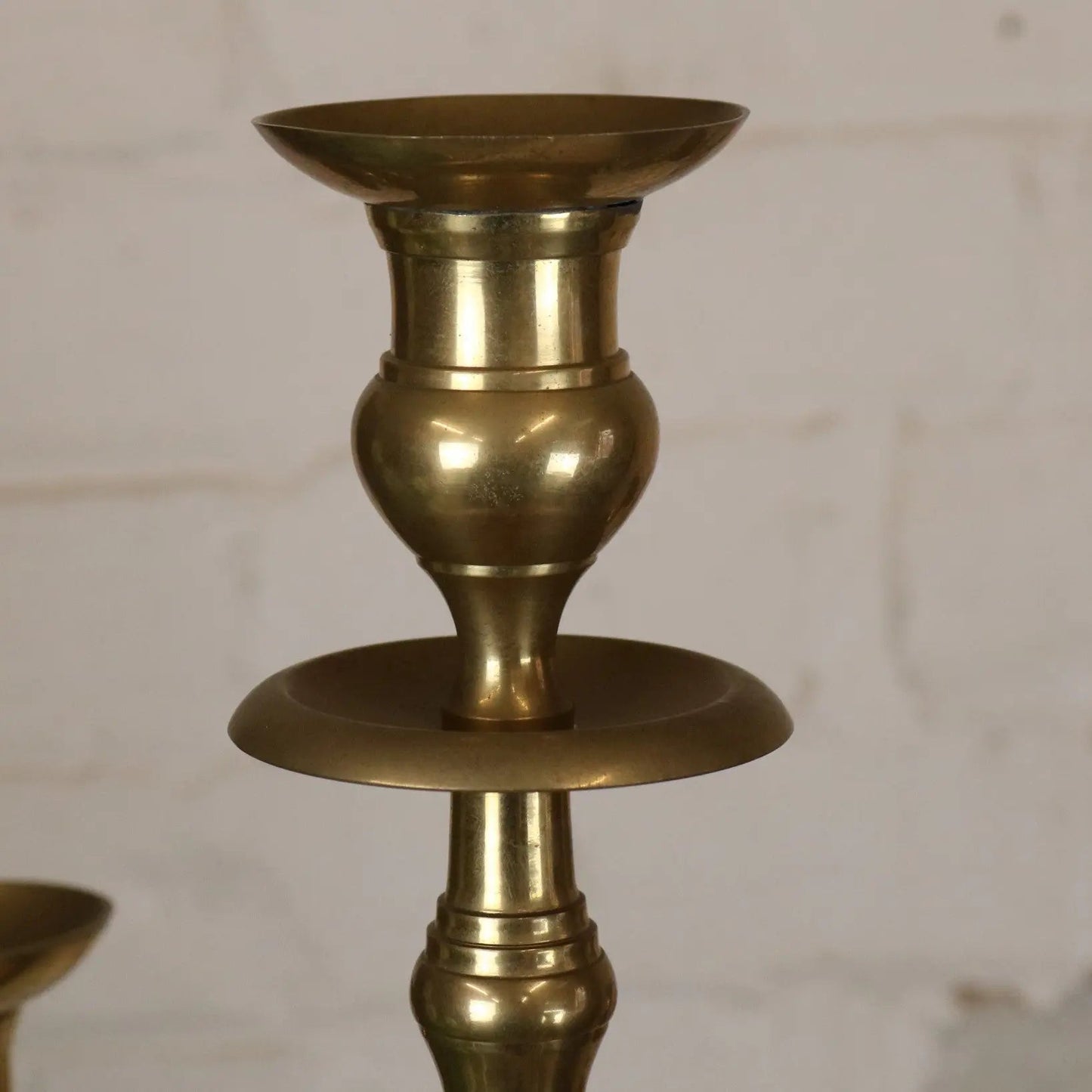 Vintage Brass Candelabra 100cm 5 Candle
