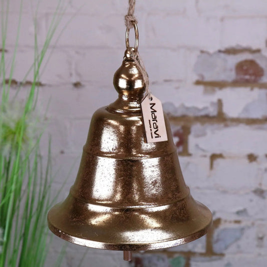 Yanika Hanging Bell Gold Colour 20cm