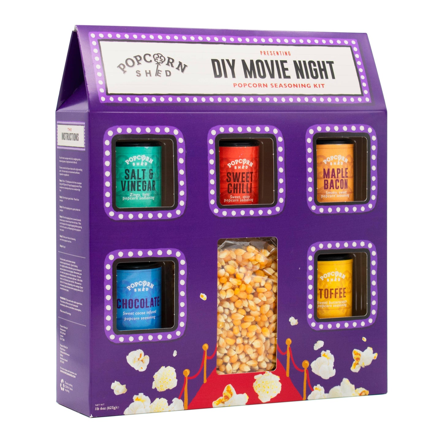 Vegan DIY Movie Night Popcorn Seasoning Kit