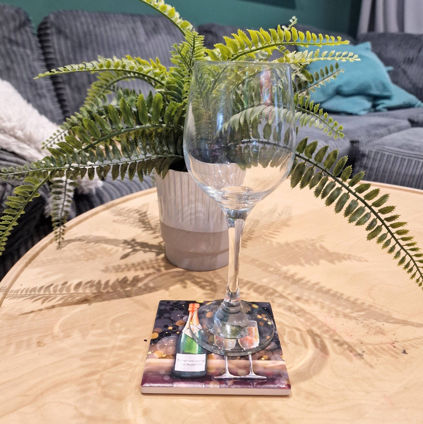 237-C Bubbly Wine Coaster