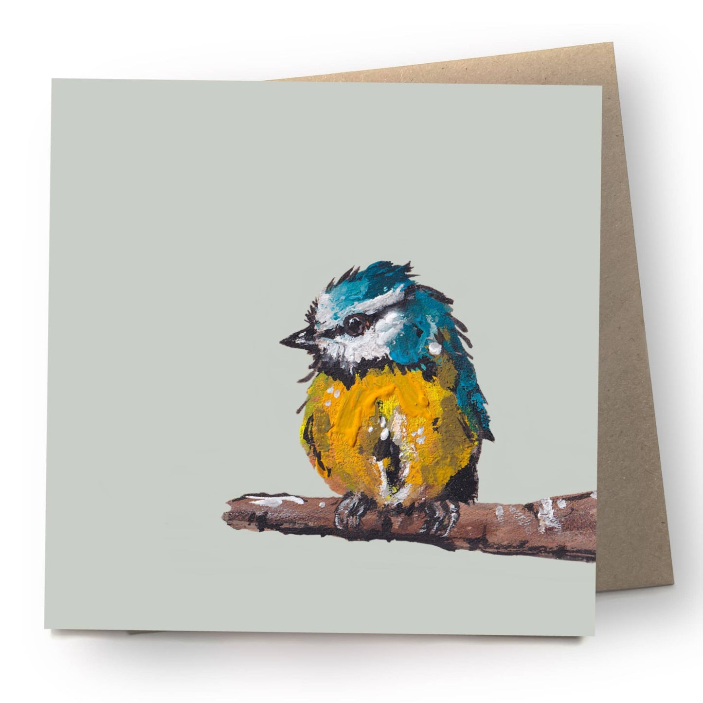 Blue Tit Card | Eco | Recycled | Bird | Blank