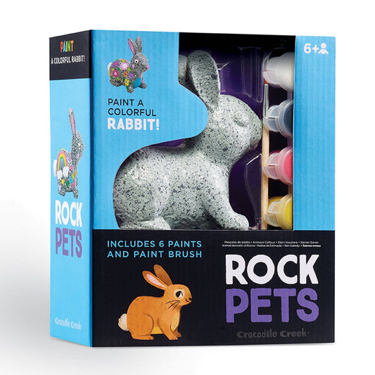 Crocodile Creek Rabbit Rock Pets Painting Set Art & Craft