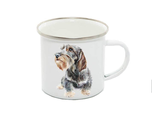 Enamel Mug, Dachshund, Benson