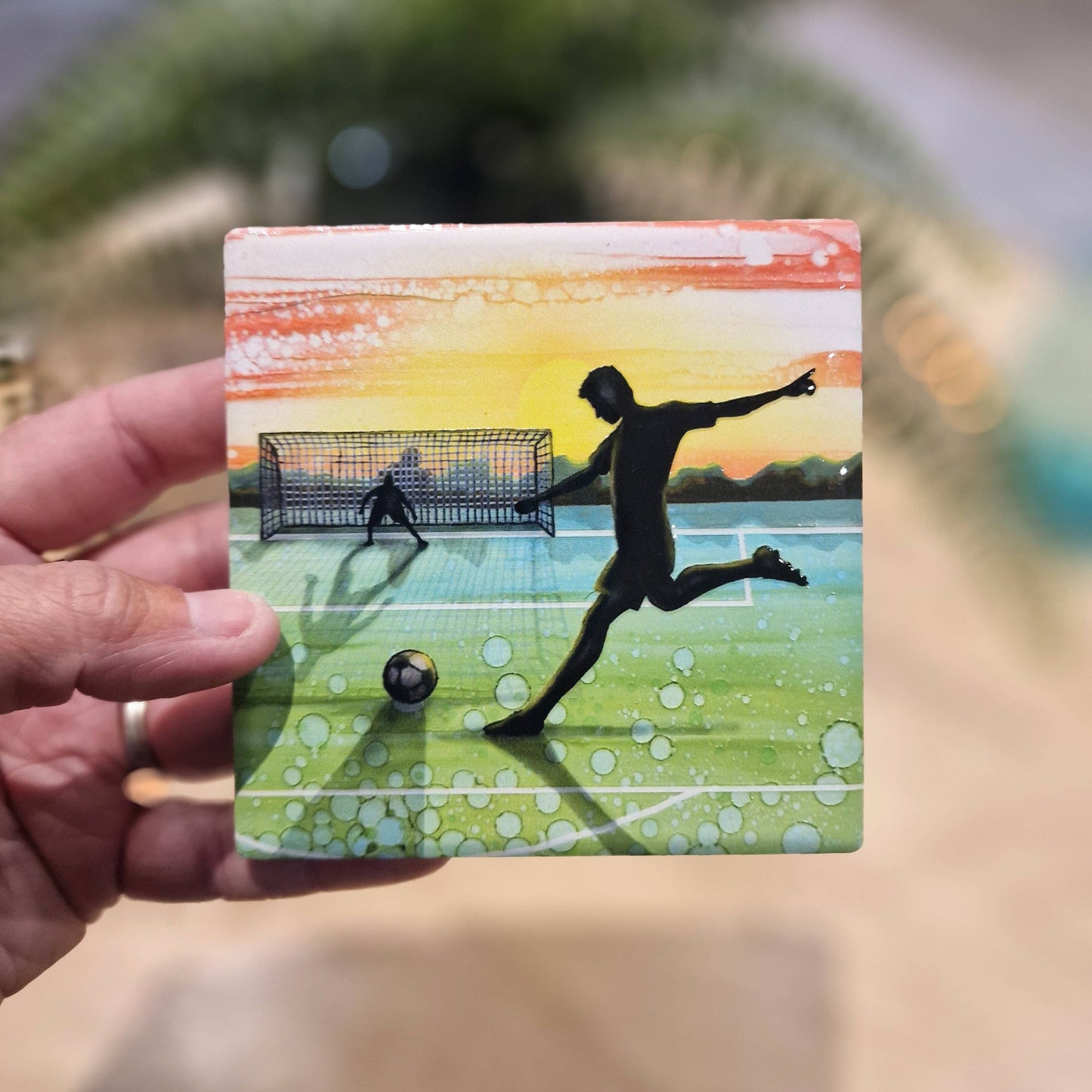 239-C Football Coaster