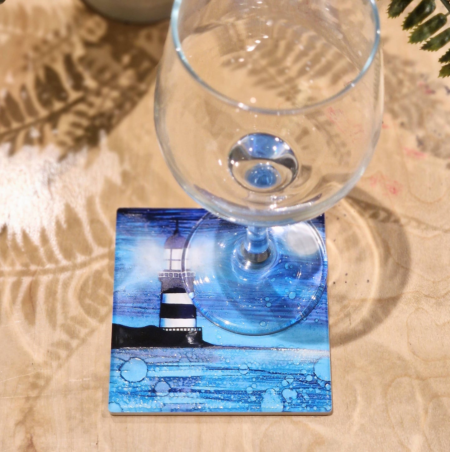 84-C Nautical Lighthouse Coaster