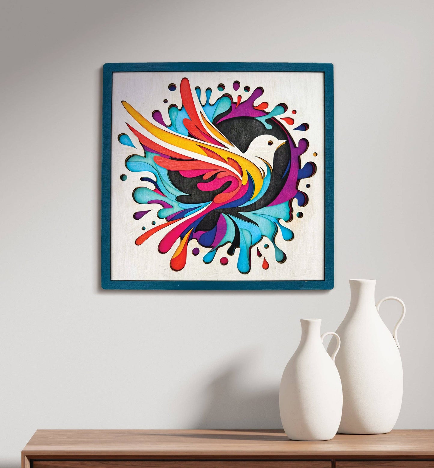 Wooden Hummingbird Art craft Kit