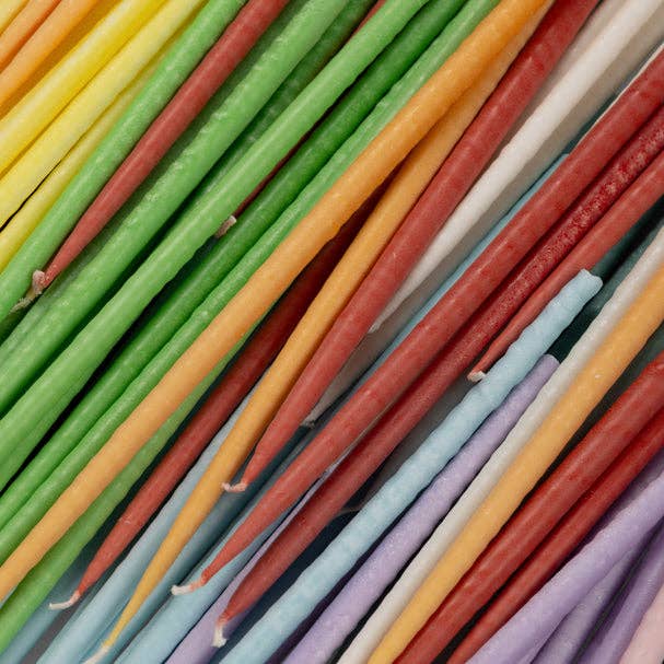 Thin Taper Candles - Powder Blue