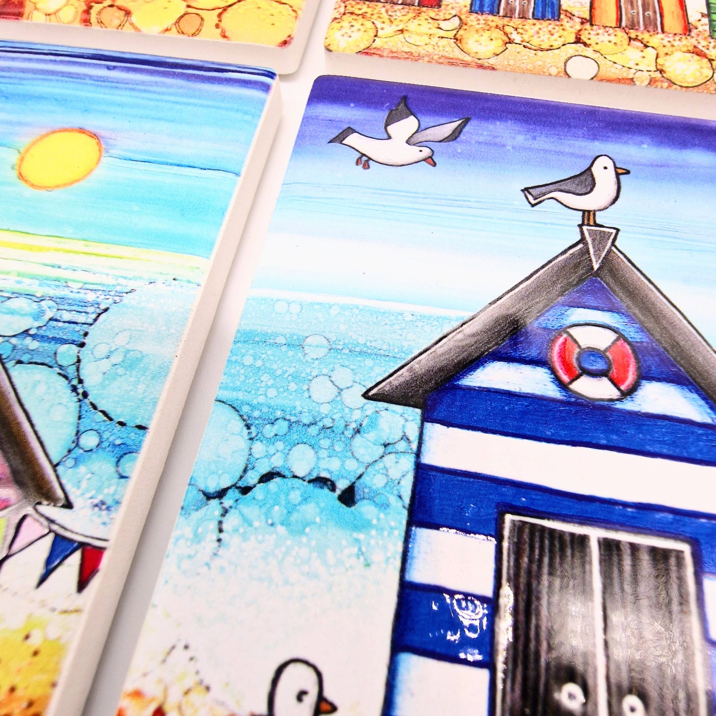 90-C BD Solo Beach Hut Coaster