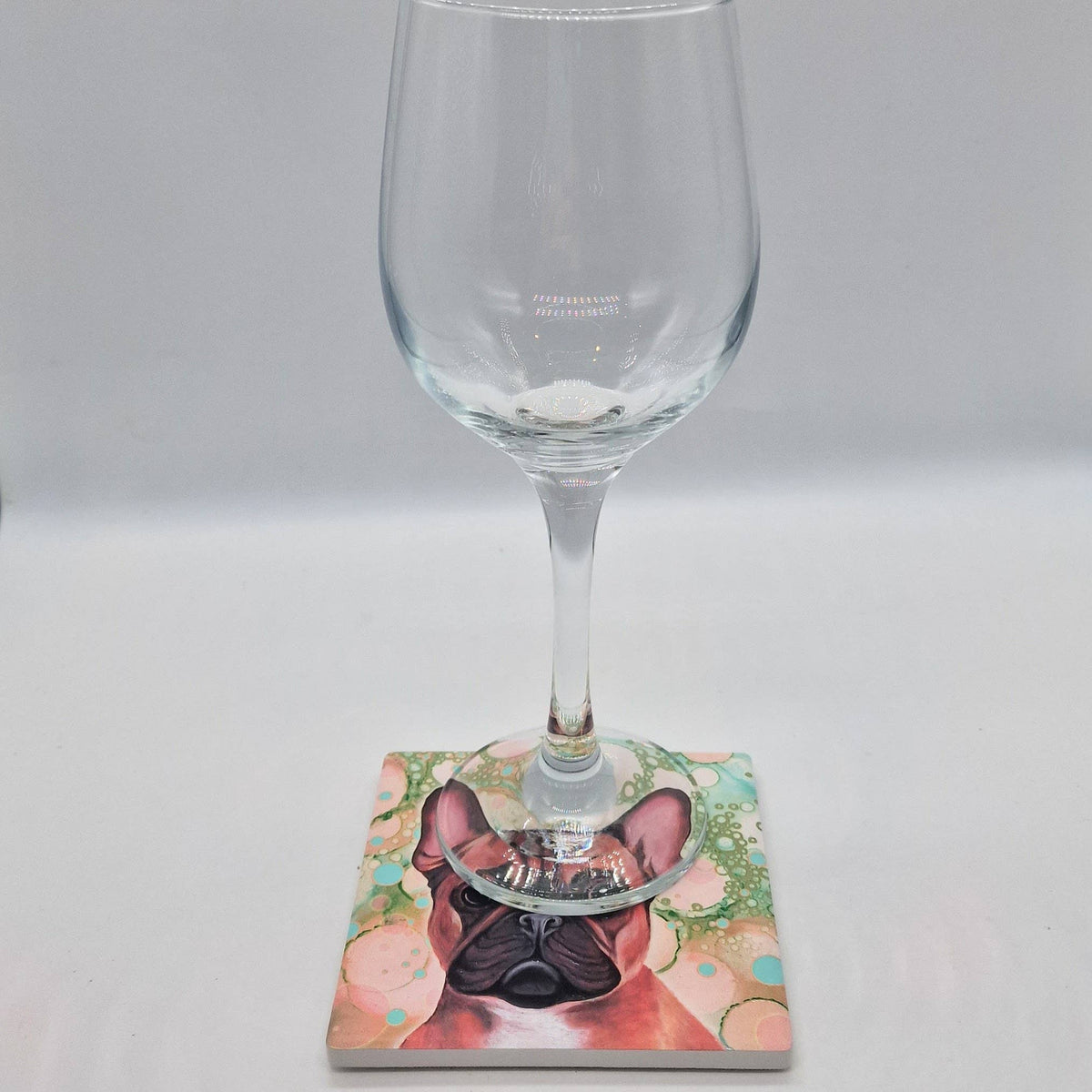 French Bulldog Dog Ceramic Coaster