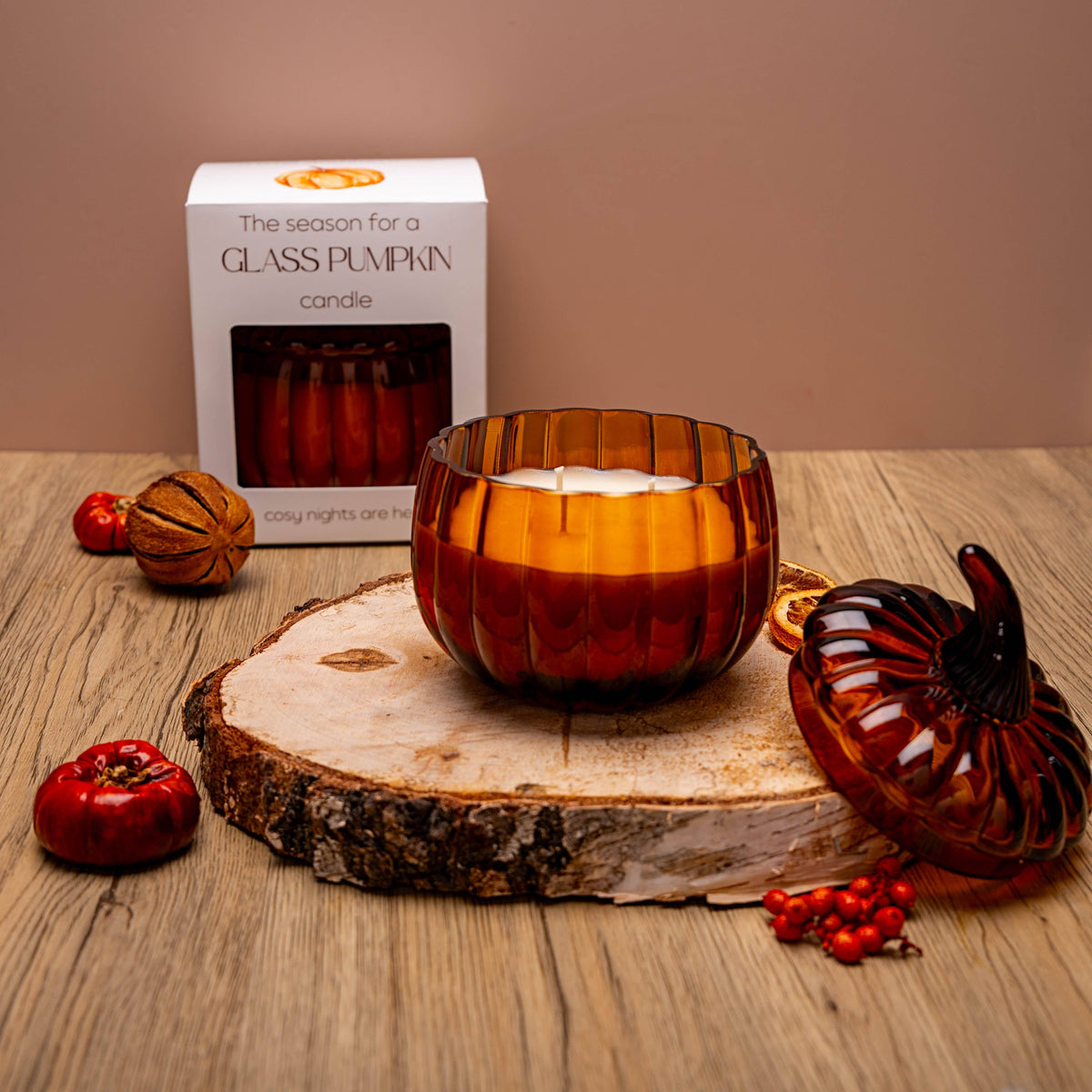 Pumpkin Candle: Amber