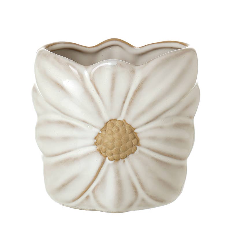 Flower Ceramic Candle