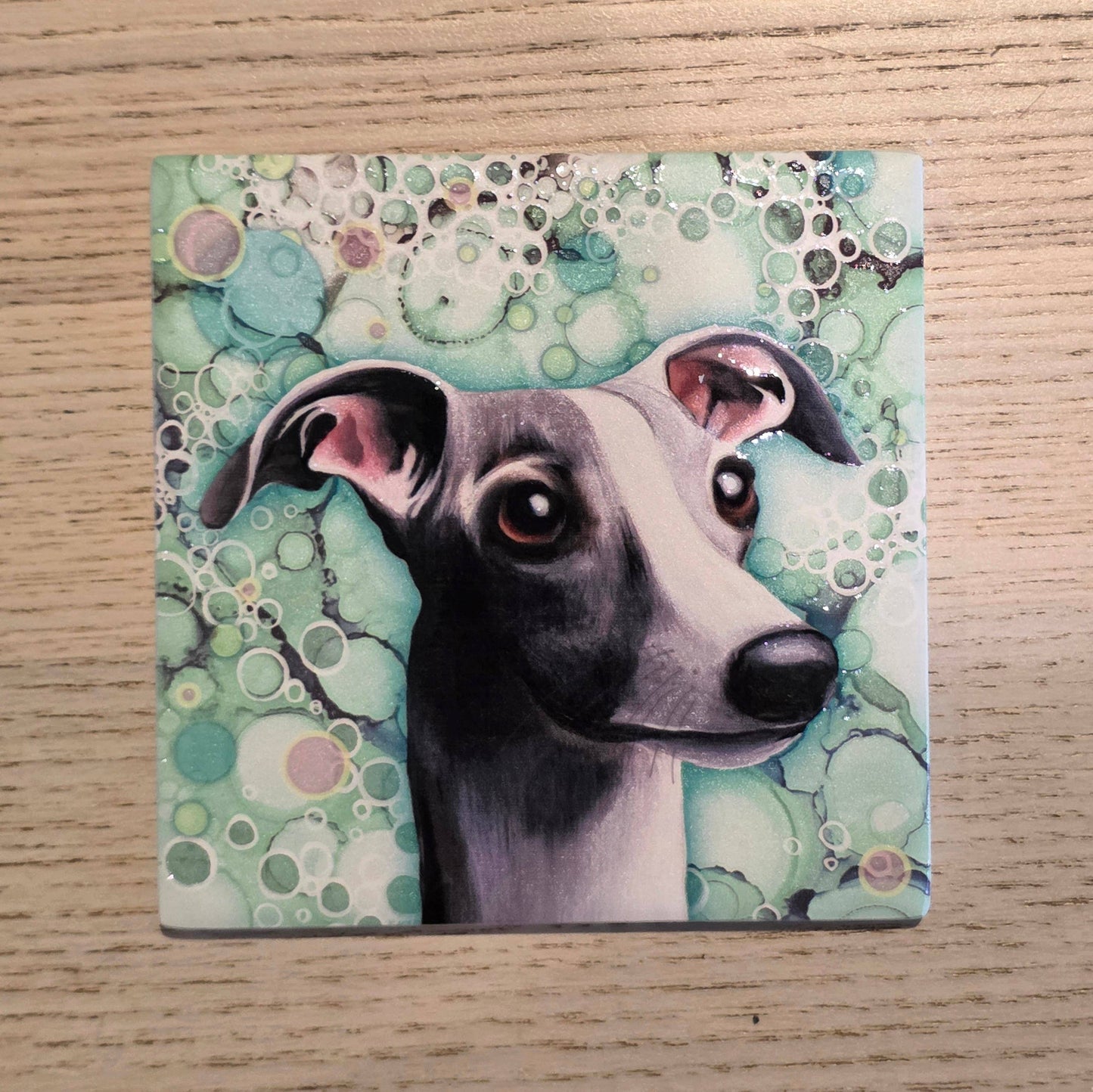 230-C Whippet Dog Coaster