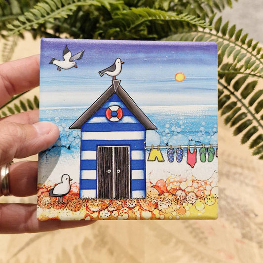 90-C BD Solo Beach Hut Coaster