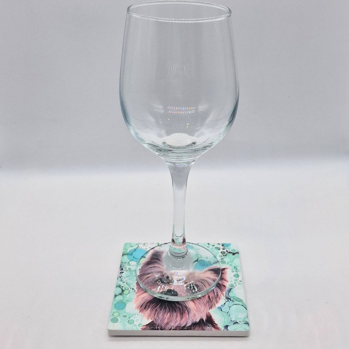 Yorkshire Terrier Dog Ceramic Coaster