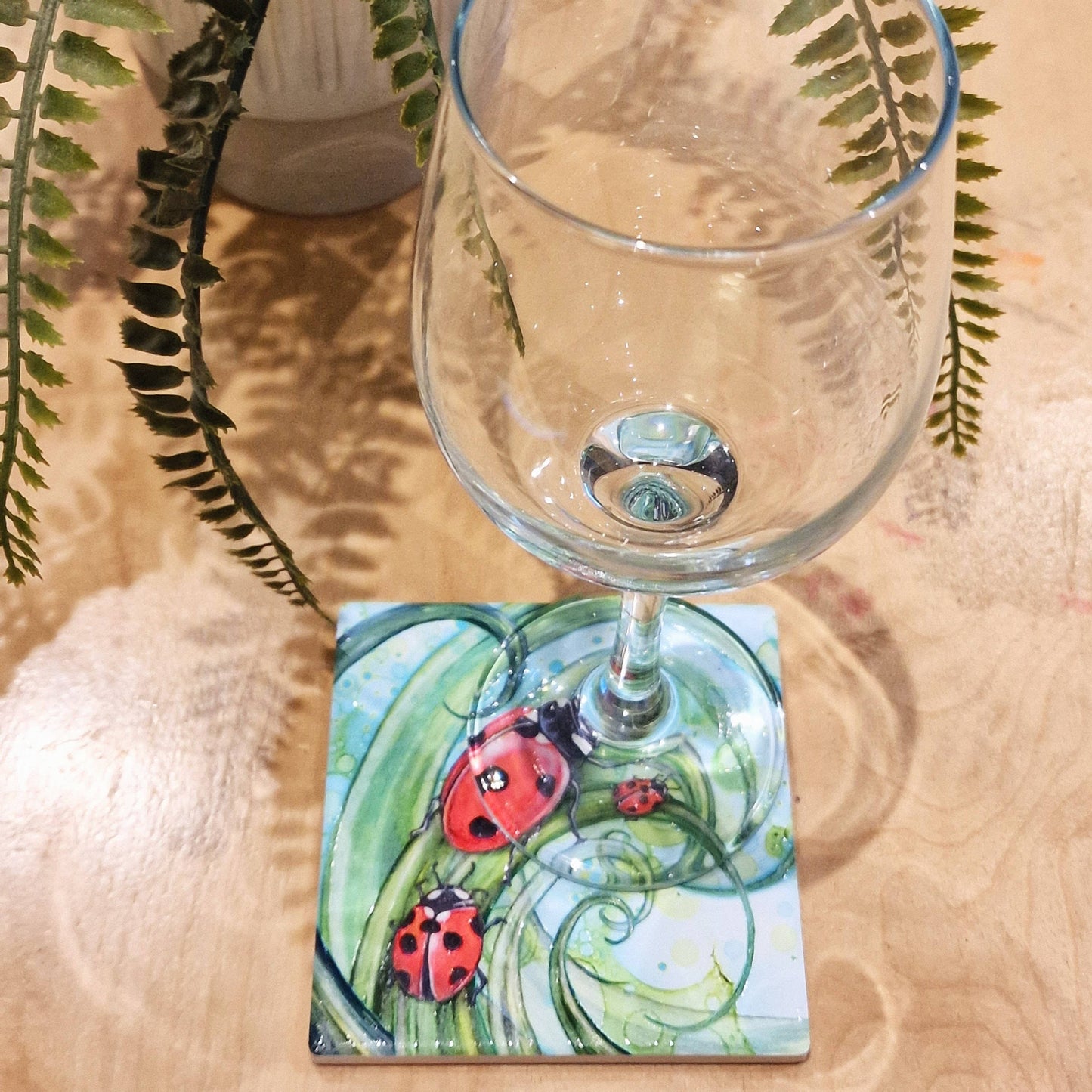 188-C  Ladybird Coaster