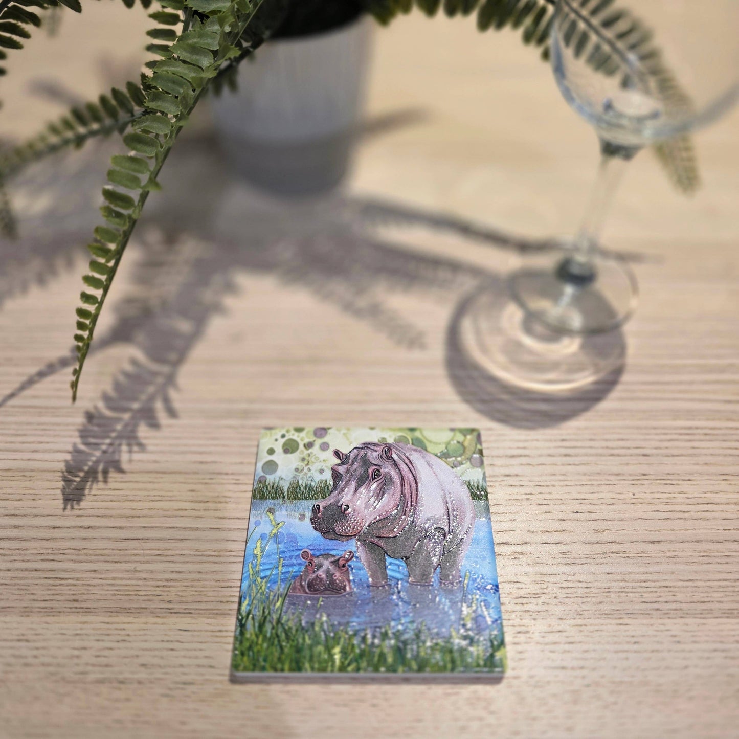 255-C Hippo Coaster