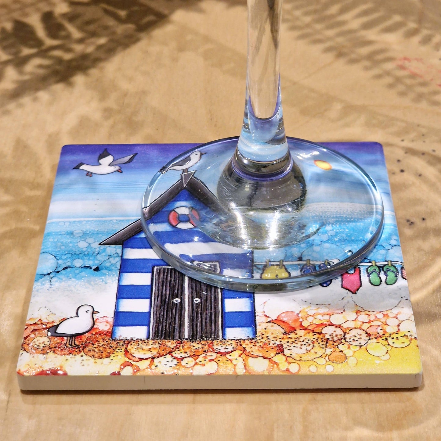 90-C BD Solo Beach Hut Coaster