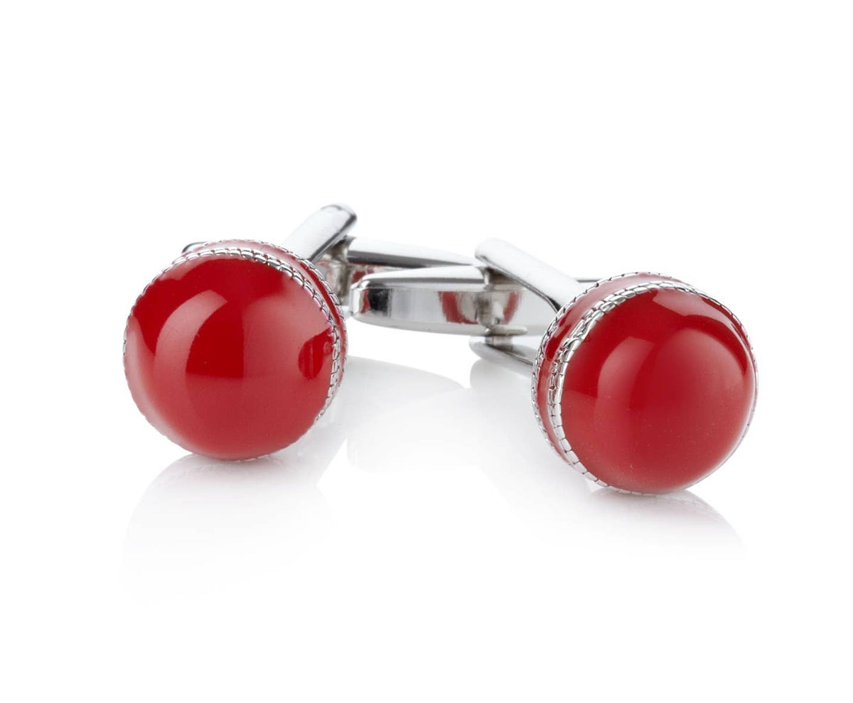 Cricket Ball Cufflinks