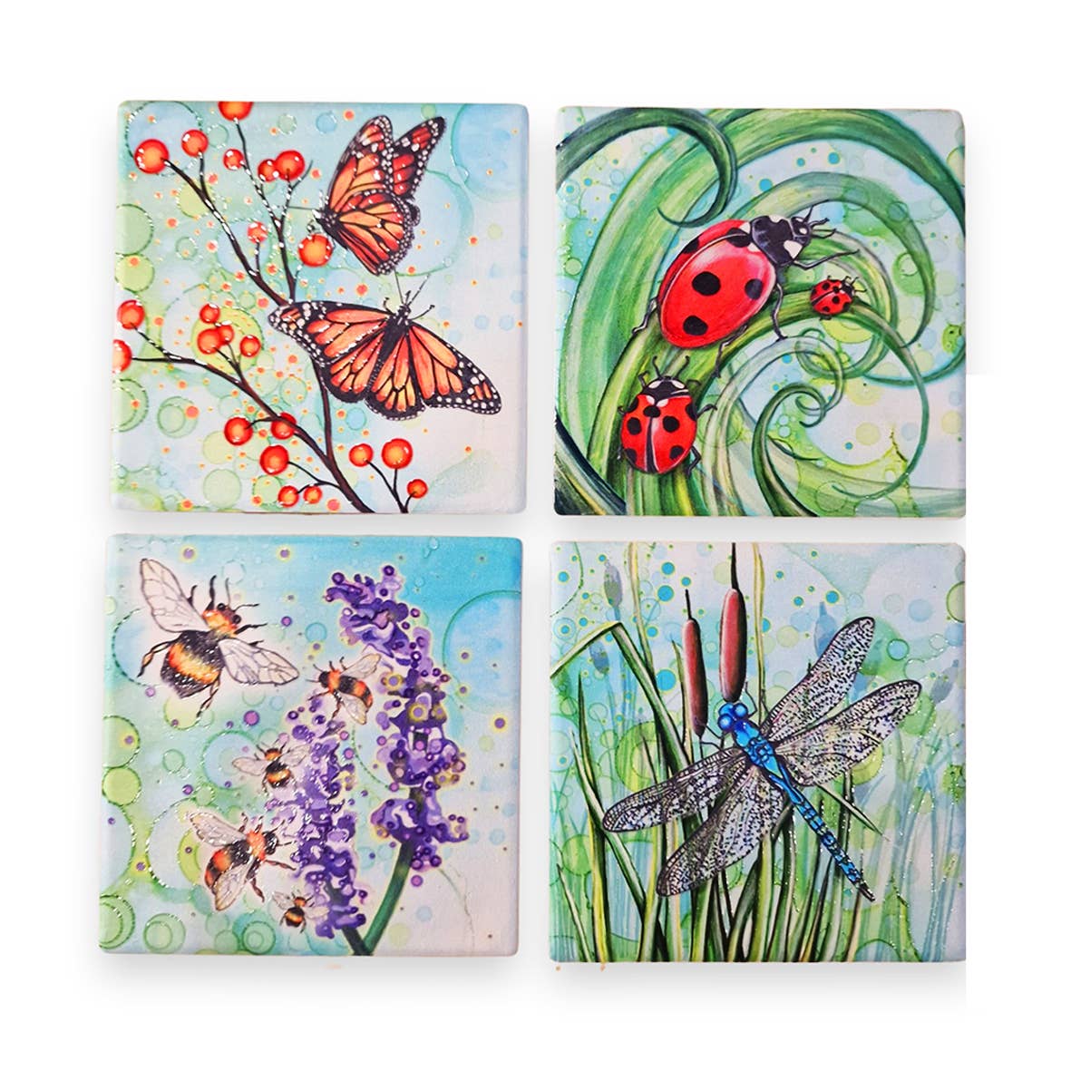 188-C  Ladybird Coaster