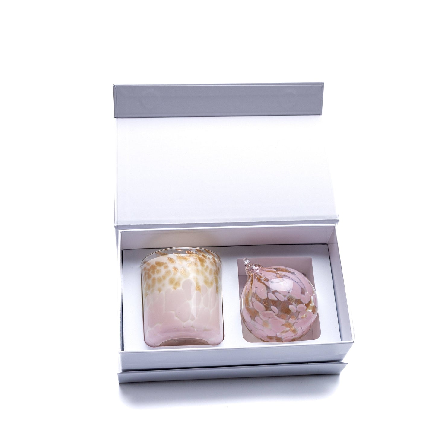 Bauble gift set: Pink and gold