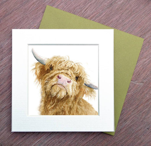Highland Cow, More than just a card, Donald