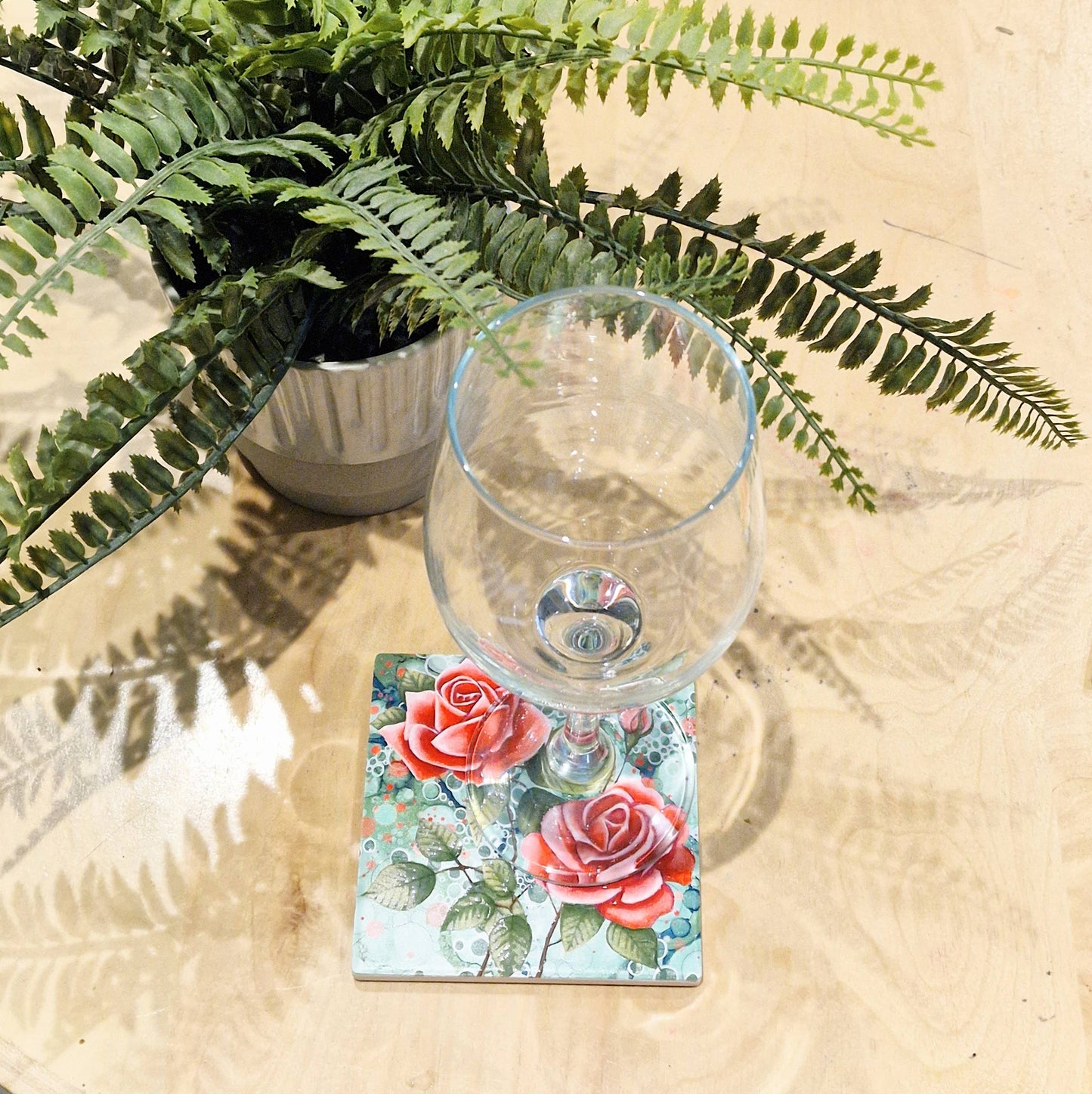 234-C Roses Coaster