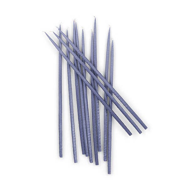Thin Taper Candles - Midnight Blue