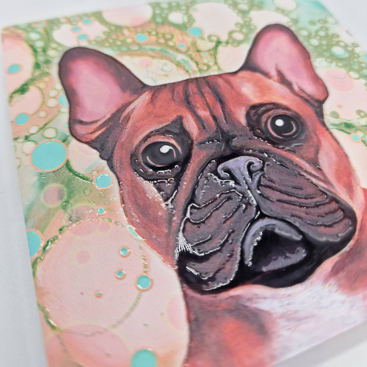 French Bulldog Dog Ceramic Coaster