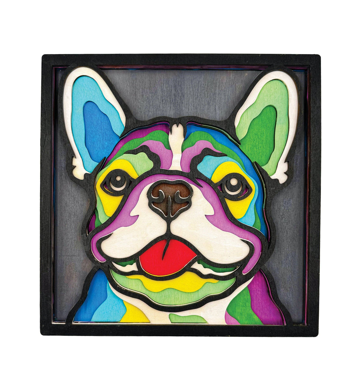 Wooden French Bulldog Art Craft Kit