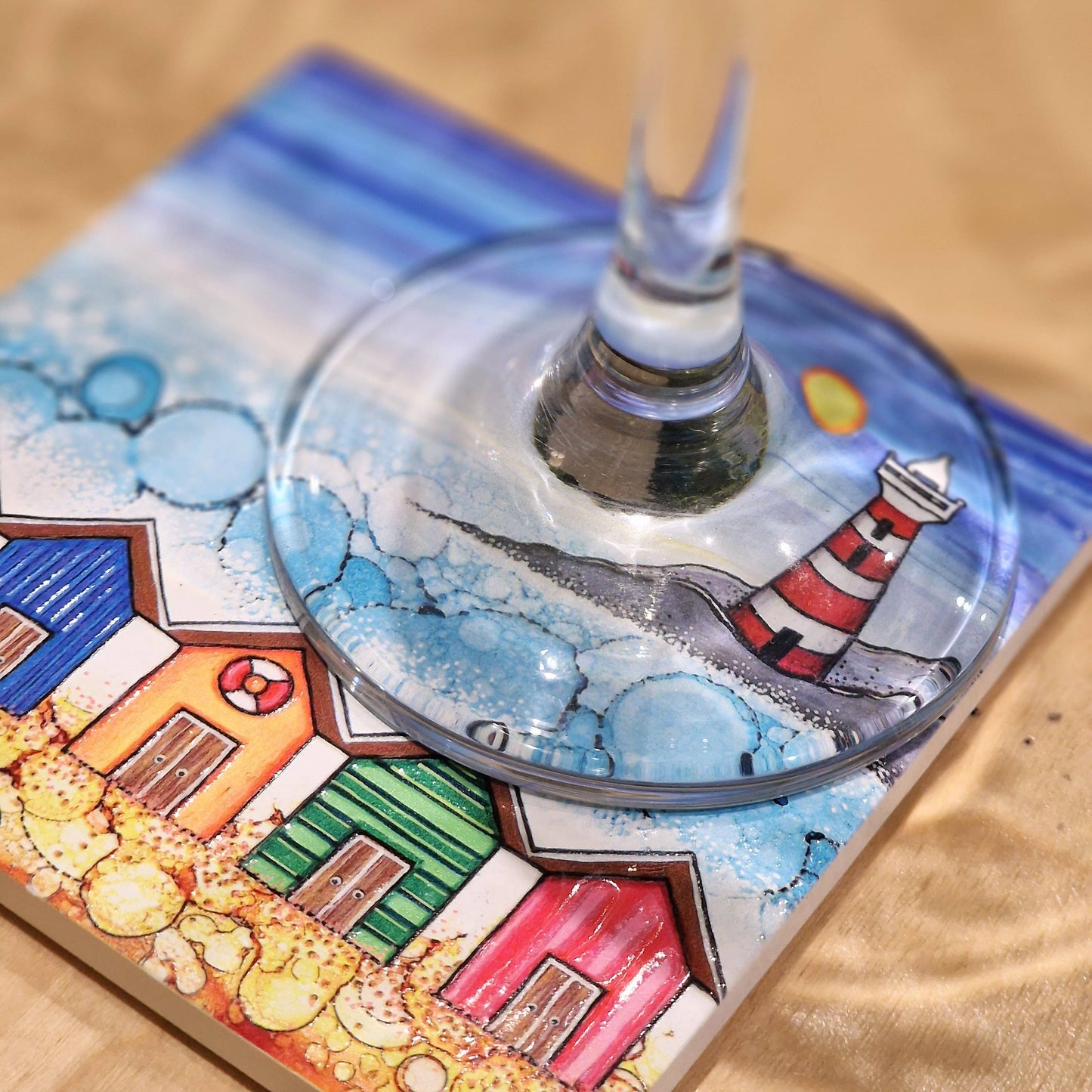 89-C BD Lighthouse Coaster