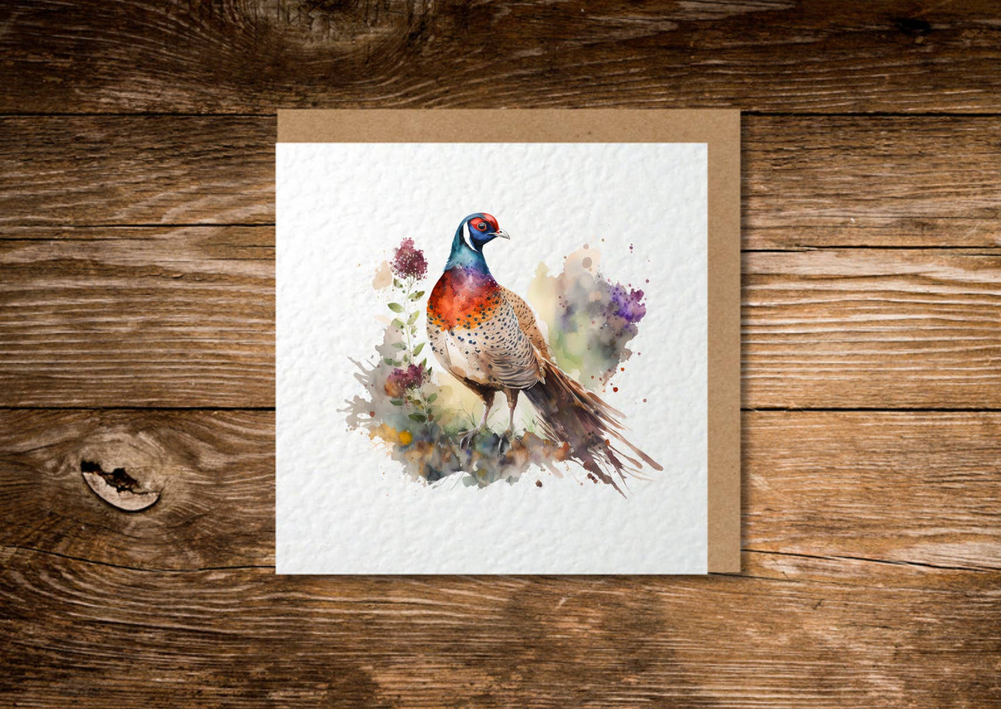 Pheasant Blank Card