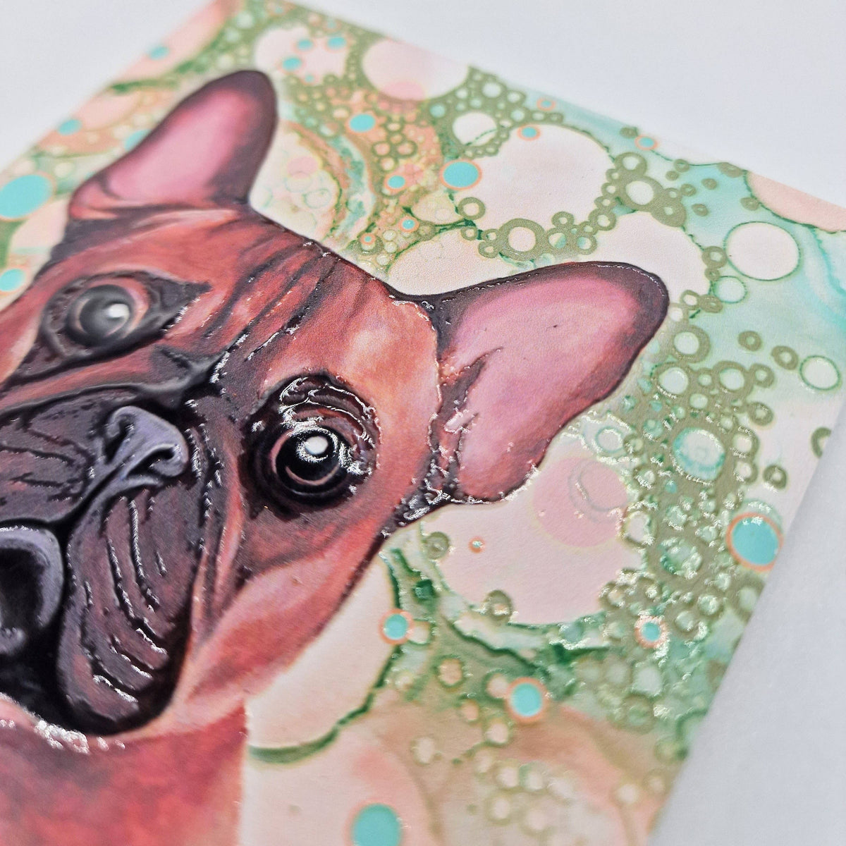 French Bulldog Dog Ceramic Coaster