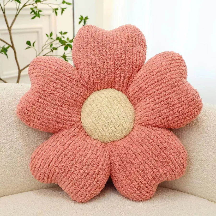 Breathable Five-petal Flower Cushion Macaron Fresh Home Sofa Decorative Cushion Dining Table Chair