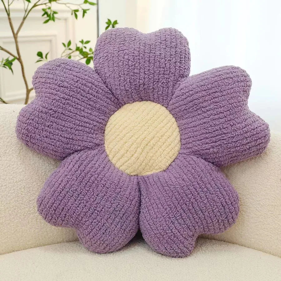 Breathable Five-petal Flower Cushion Macaron Fresh Home Sofa Decorative Cushion Dining Table Chair