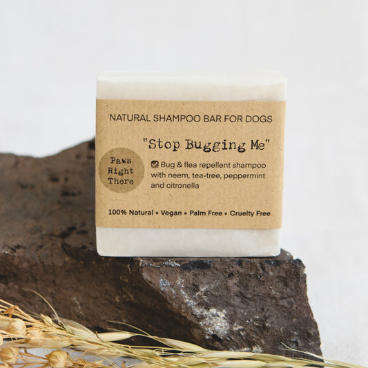 'Stop Bugging Me' Natural Dog Shampoo Bar